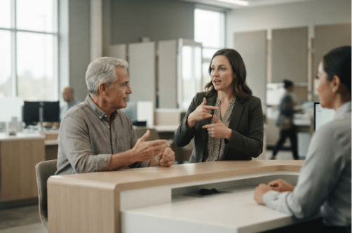 Intérprete de Libras para bancos e instituições financeiras - LeveLibras